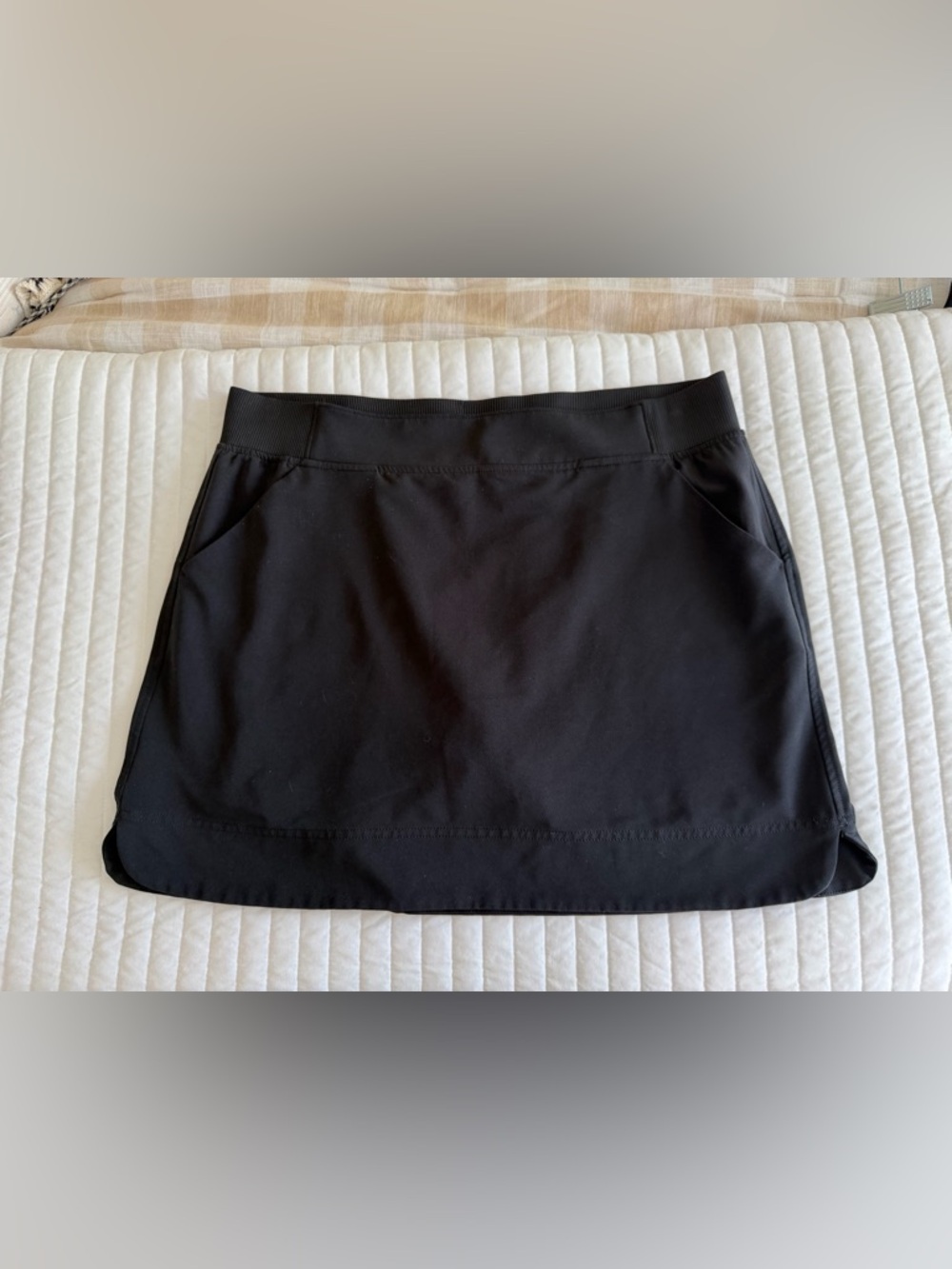 Black Athletic Skort